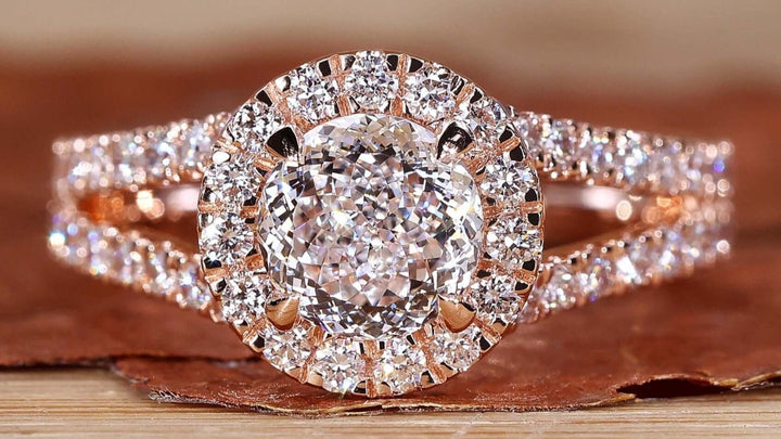 Lab Grown Diamond - Stunning Eco-Friendly Halo Engagement Rings