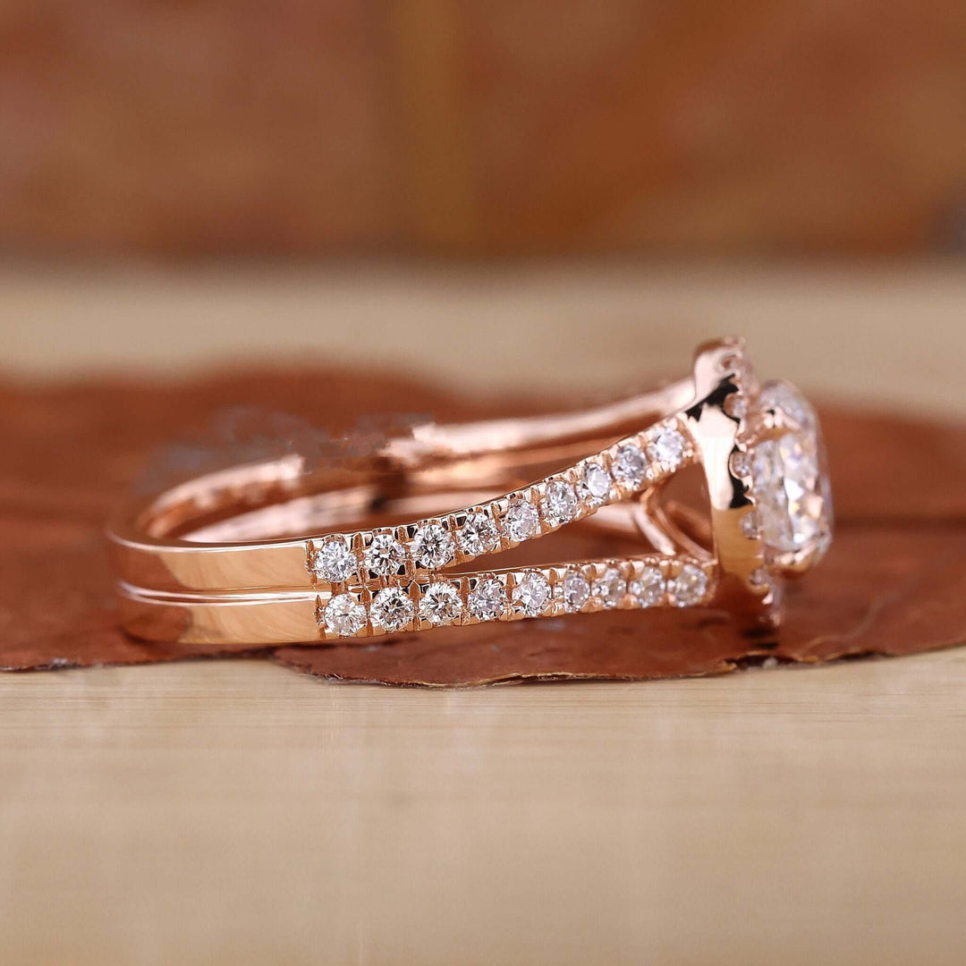 Lab Grown Diamond - Stunning Eco-Friendly Halo Engagement Rings