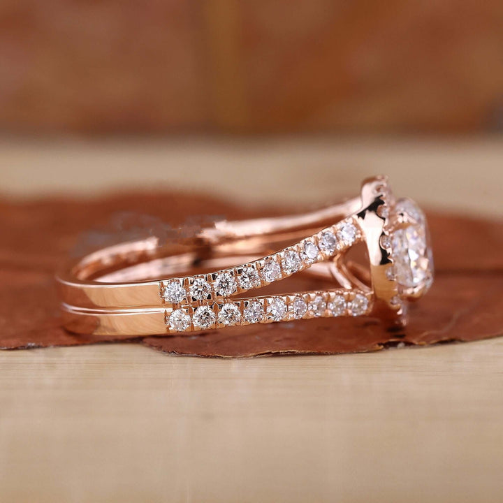 Lab Grown Diamond - Stunning Eco-Friendly Halo Engagement Rings