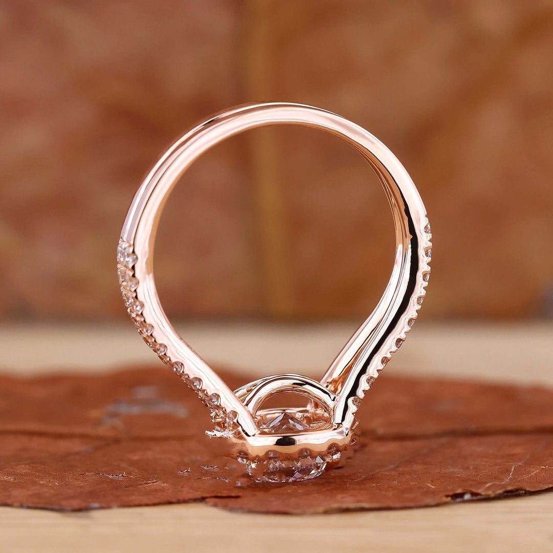 Lab Grown Diamond - Stunning Eco-Friendly Halo Engagement Rings