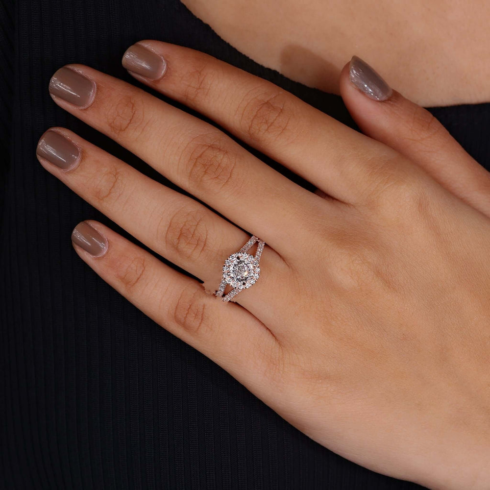 Lab Grown Diamond - Stunning Eco-Friendly Halo Engagement Rings