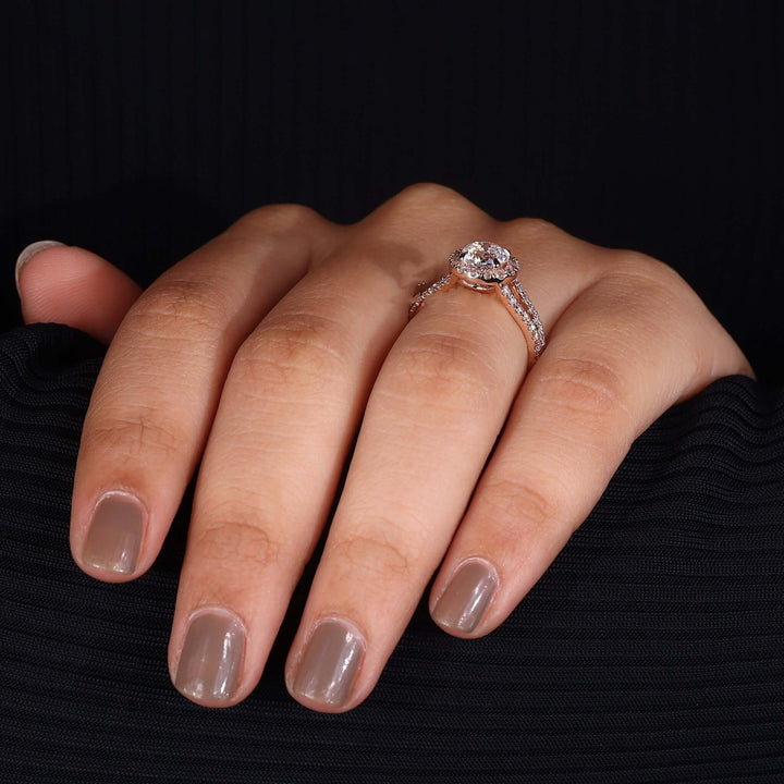Lab Grown Diamond - Stunning Eco-Friendly Halo Engagement Rings