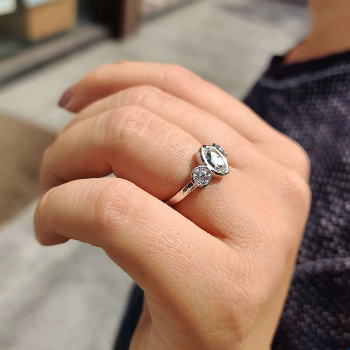 Moissanite Engagement Ring