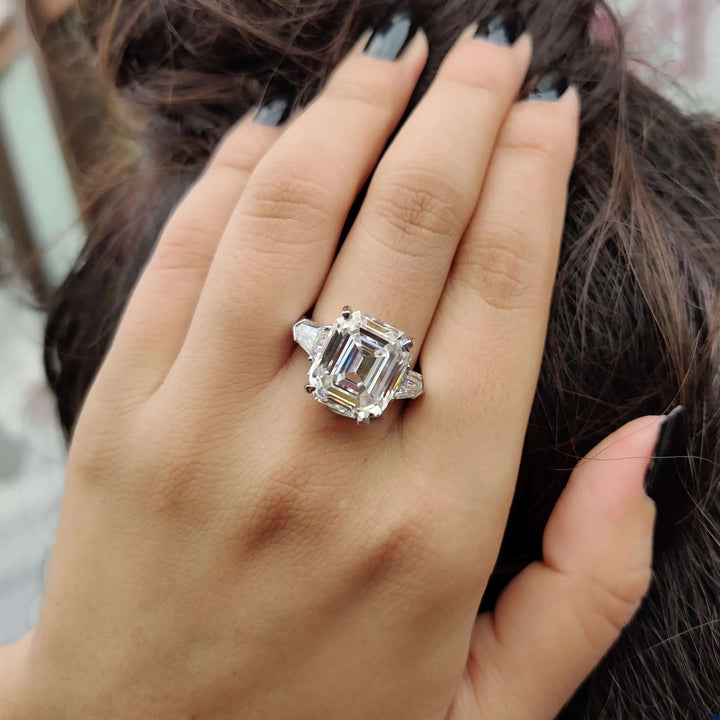 Moissanite Engagement Ring