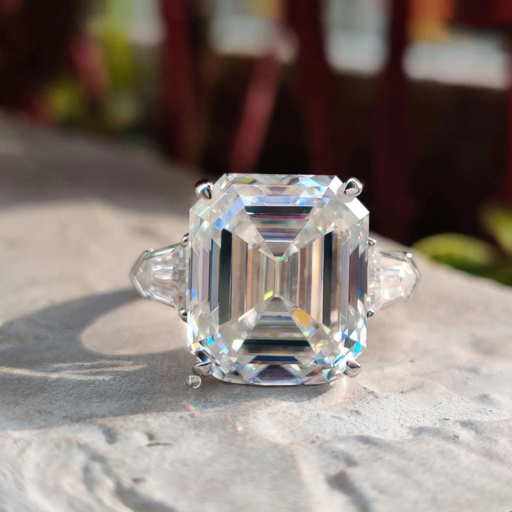 Moissanite Engagement Ring