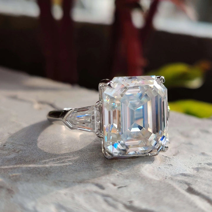 Moissanite Engagement Ring