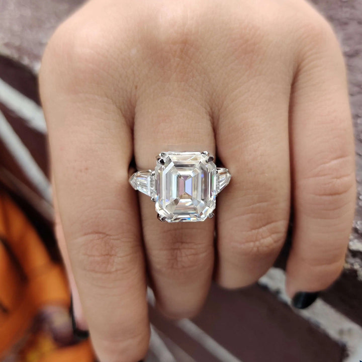 Moissanite Engagement Ring