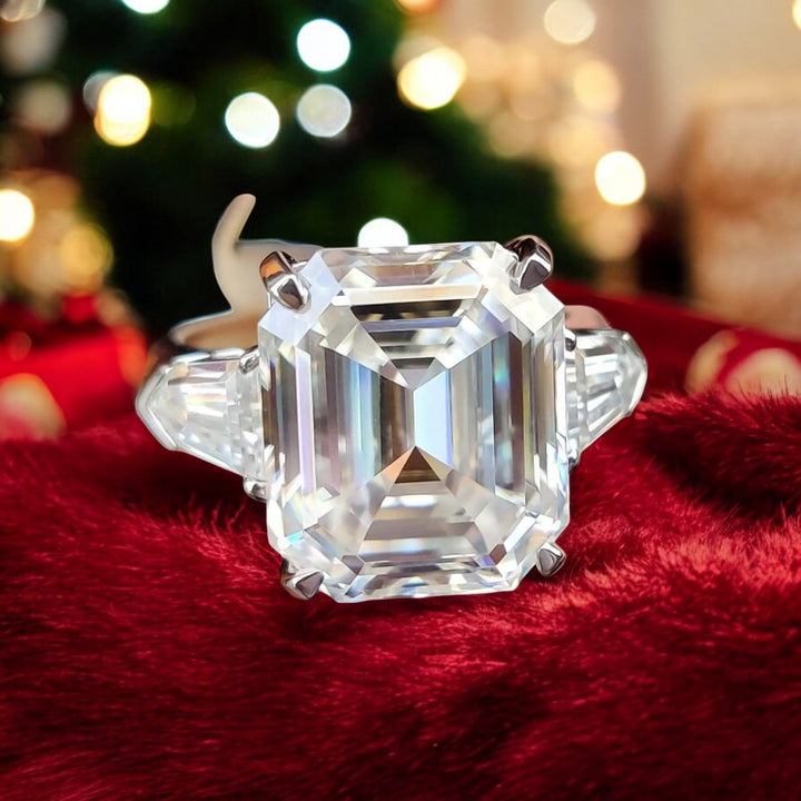 Moissanite Engagement Ring