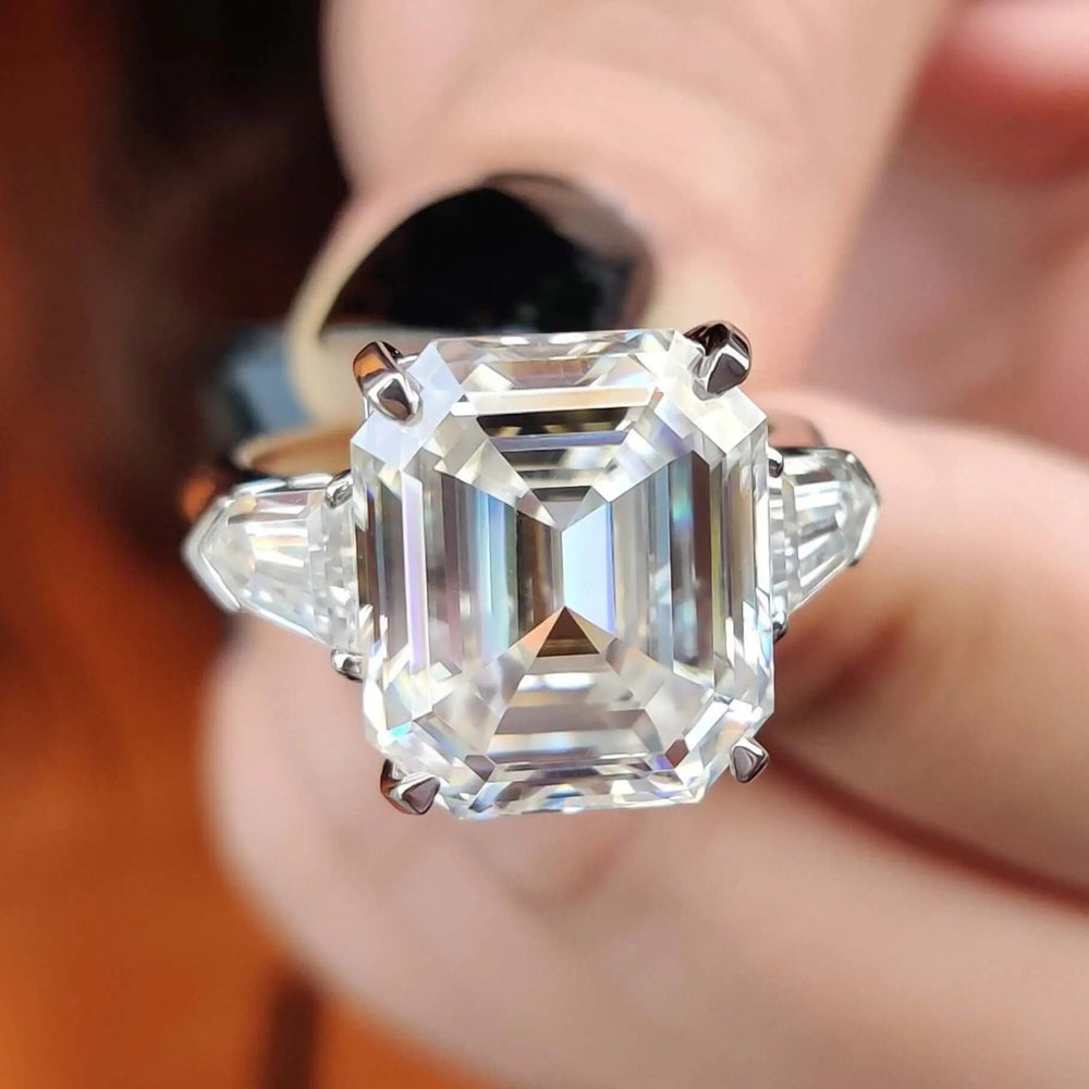 Moissanite Engagement Ring