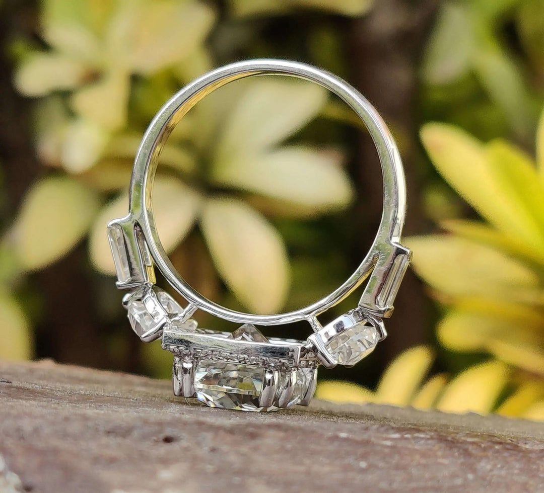 Cushion Divine Vintage Engagement Ring