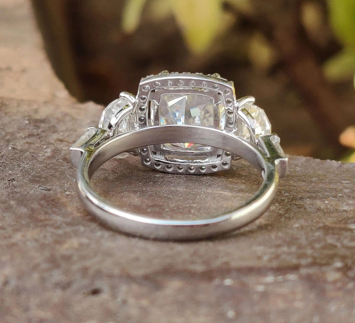 Cushion Divine Vintage Engagement Ring