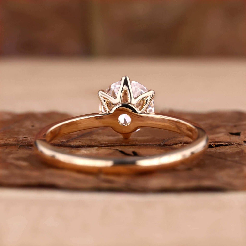 Lab Grown Diamond Solitaire Engagement Ring