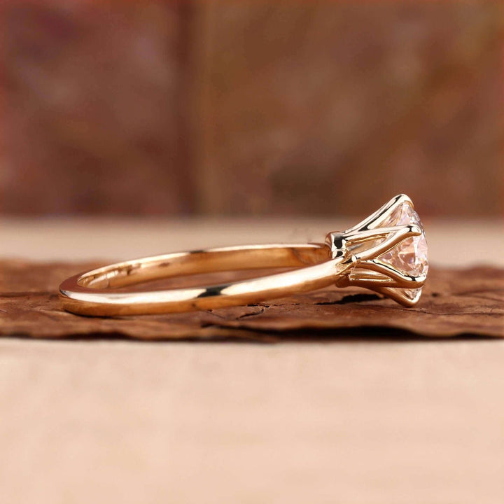 Lab Grown Diamond Solitaire Engagement Ring