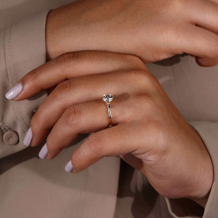 Lab Grown Diamond Solitaire Engagement Ring